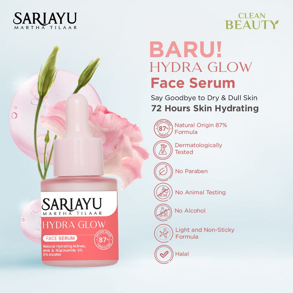 ★ BB ★ Sariayu Hydra Glow - Bright Skin Putih Langsat Face Serum 20ml - Sari Ayu