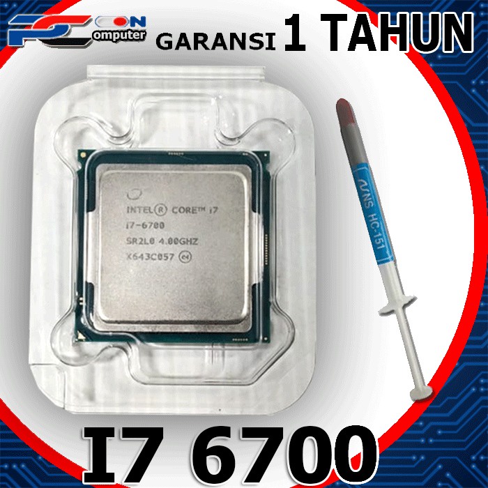 Prosesor Intel Core i7-6700 3,90 GHz Soket LGA 1150