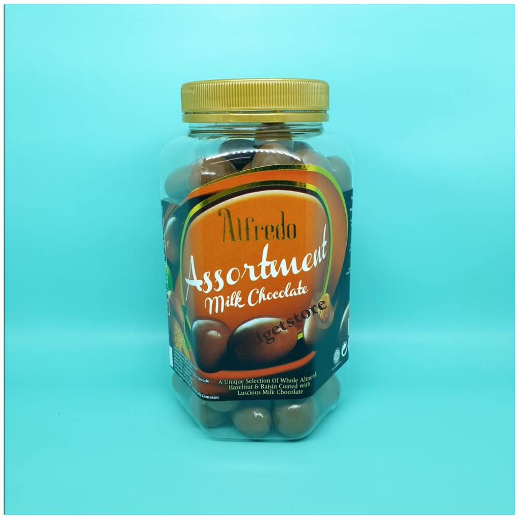 

Coklat Susu dengan Kacang Hazel, Almond dan Kismis 450g