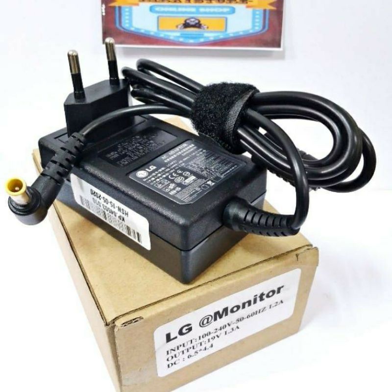 Colokan Power TV adaptor LG Dan Monitor 19V 2.1A Original