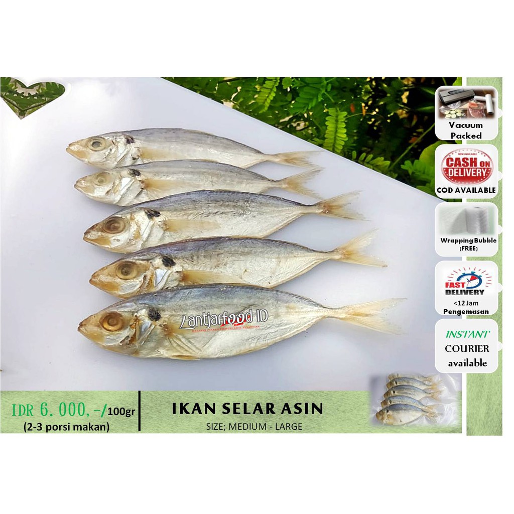 

100gr IKAN ASIN SELAR