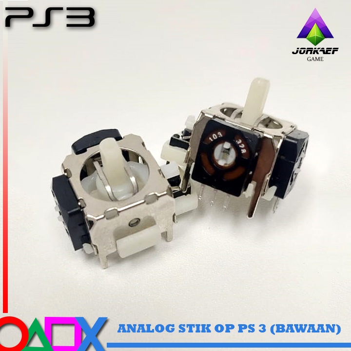 Analog kaki 3 stik op ps 3 / Analog stik ori pabrik ps3 bawaan body besar