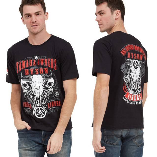KAOS TERLARIS !!! KAOS YAMAHA BYSON / kaos murah berkualitas / kaos touring keren