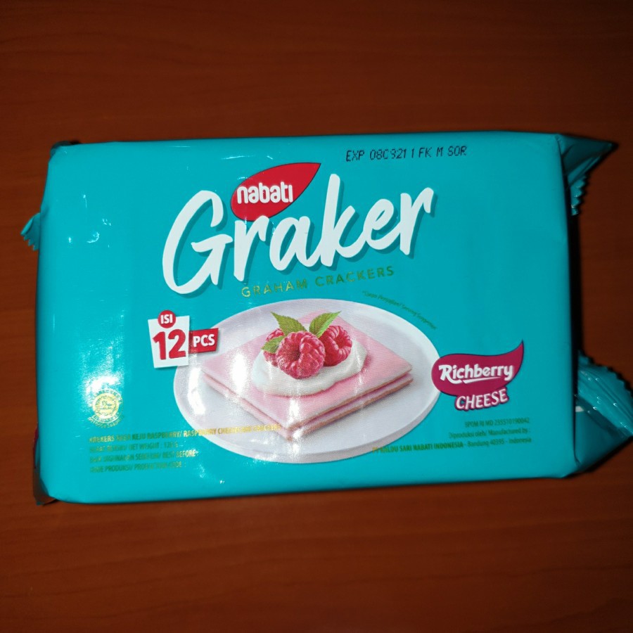 Nabati Graker Richberry Cheese 120gr