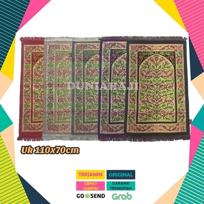 Termurah Harga Grosir Sajadah Tambang Bunga ( flora ) /kodi terbatas