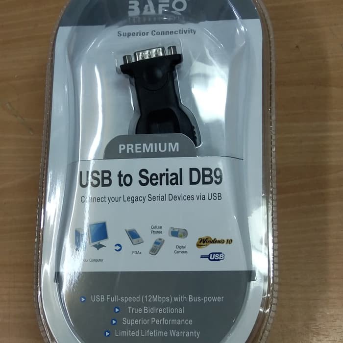 Kabel USB to Serial RS232 Male