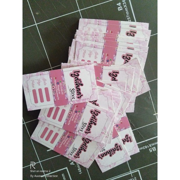 

HANGTAG LABEL BAJU (BISA REQUEST DESAIN N UKURAN)