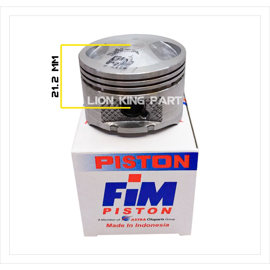 PISTON KIT BEAT VARIO SCOOPY XB FIM52 FIM 52 PIN 13-3