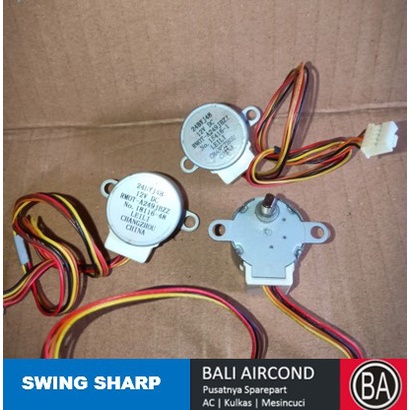 Dinamo Step Motor Swing Ac Sharp Plasmacluster Thailand 24byj48 Soket Jepit Original