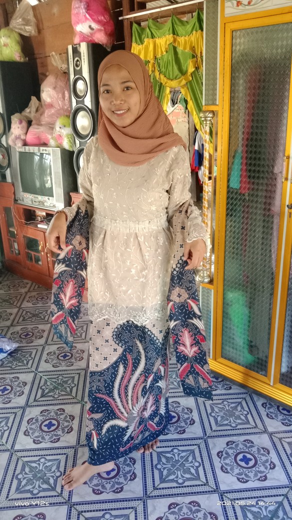 Maura Couple - Sania Ruffle Batik Couple Ori Ndoro Jowi Dnt Garansi Termurah Shopee - Batik Couple