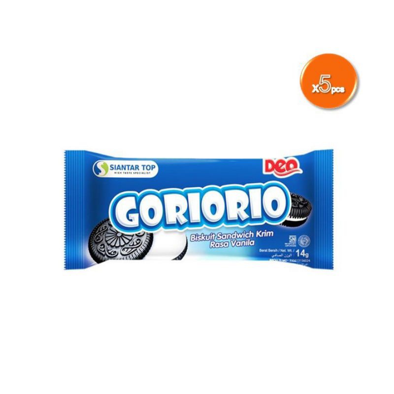 

SIANTAR TOP Goriorio Vanila 14gram×5pcs