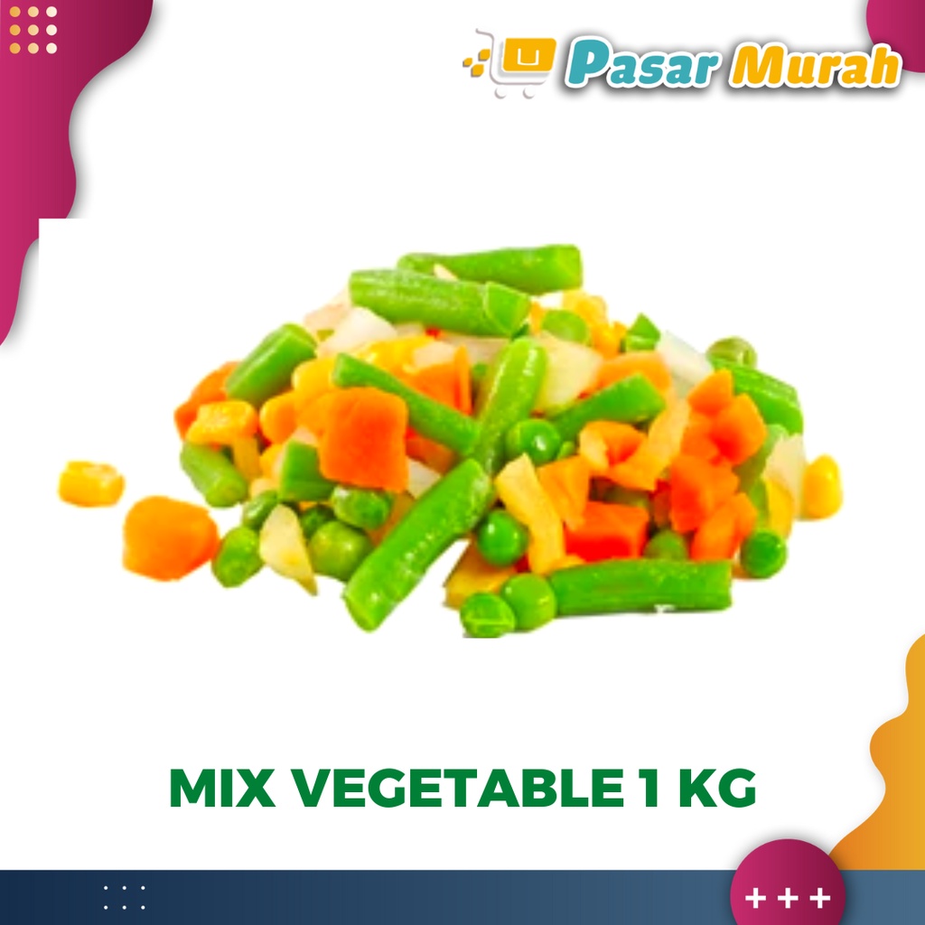 

Frozen Mix Vegetable 4 Way 1 Kg