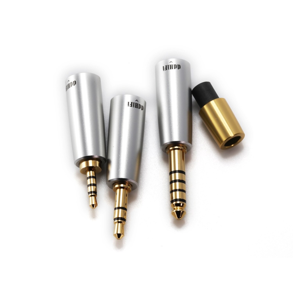 DDHIFI BM4P Headphone Cable Replacement Adapters Set BM25 BM35 BM44 Plugs with Aluminum Alloy Shell