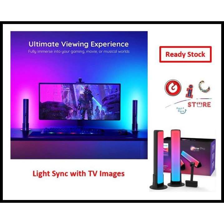 Govee Flow Pro Wifi Tv Ambient Light Bars