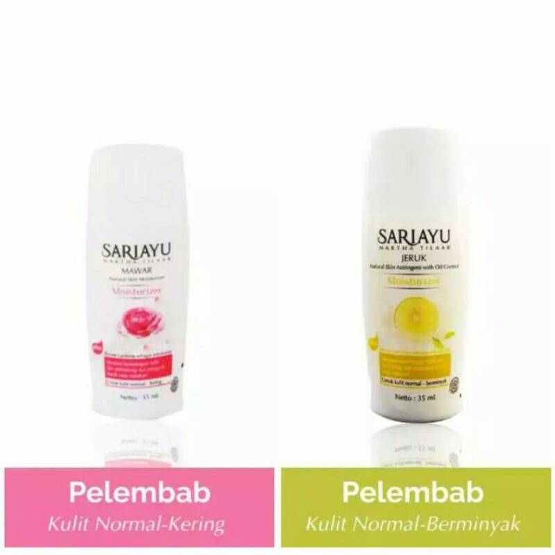 Pelembab Wajah Sariayu Mawar Jeruk Sari ayu pelembap Moisturizer 35 ml