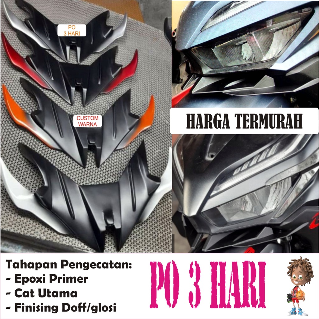 winglet new vario 125/150 galaxsi