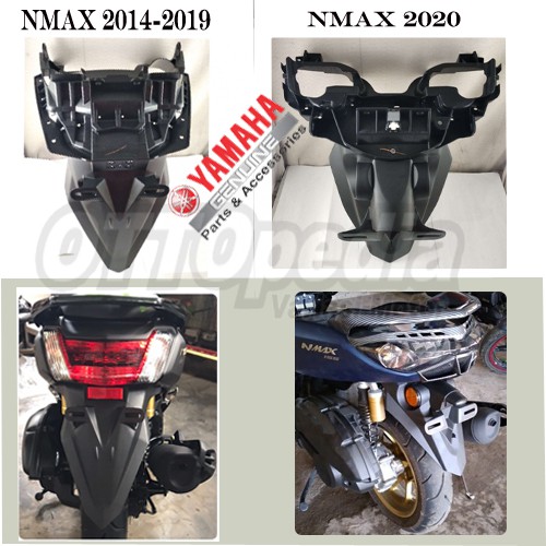 SPAKBOR BELAKANG SLEBOR NMAX POTONG CUSTOM LANCIP N MAX 2014-2019 / NMAX NEW 2020 ori  Yamaha YGP