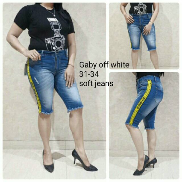 BLZ |  Celana Jeans Jumbo Wanita Gaby OW
