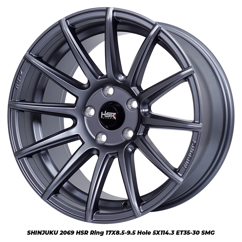 velg hsr wheel shinjuku ring 17 pnp mobil terios innova xpander hrv