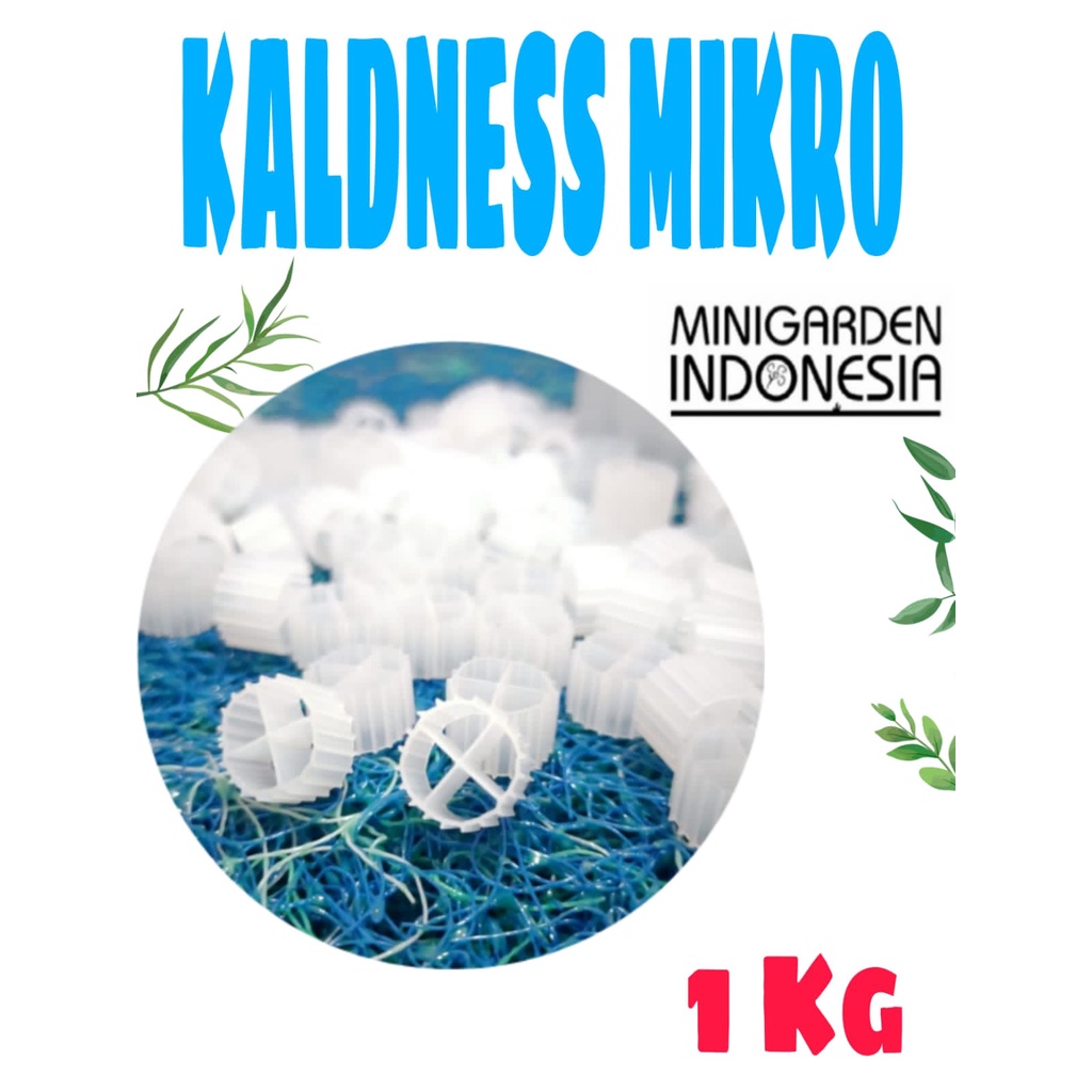 KALDNESS K1 MICRO 1 KG media filter aquarium kolam kaldnes k1 mini