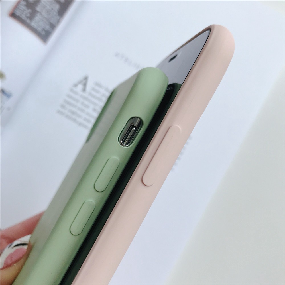 New Liquid Silicone Case For iPhone 6 6S 7 8 Plus iPhone Xs XR XS Max Soft TPU Protective Cover IYA