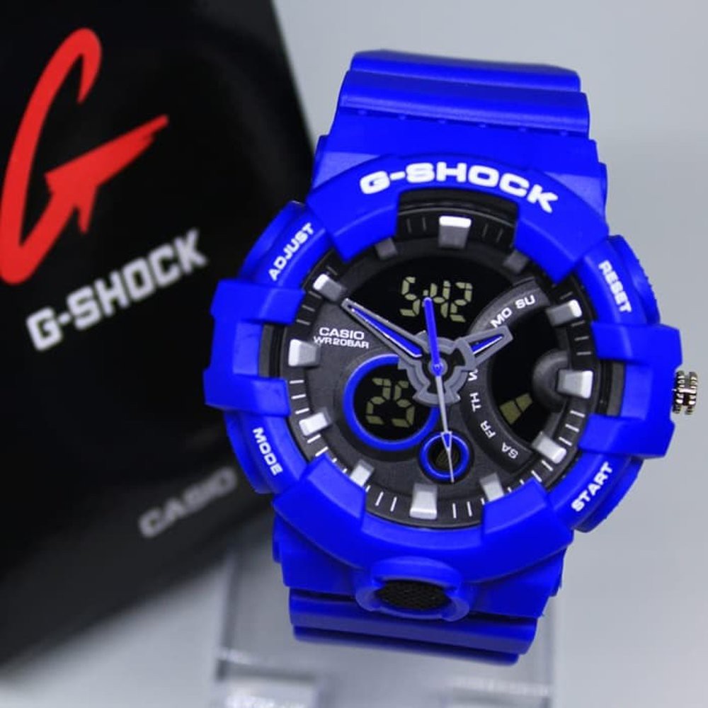 JAM TANGAN G SHOCK GA 710 BLUE