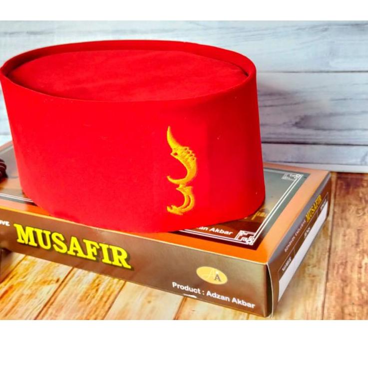 {LBG.05Nv21ј} PECI KUJANG MERAH |KOPIAH KUJANG MERAH (CABE) /songkok kujang merah betawi(bukan merah