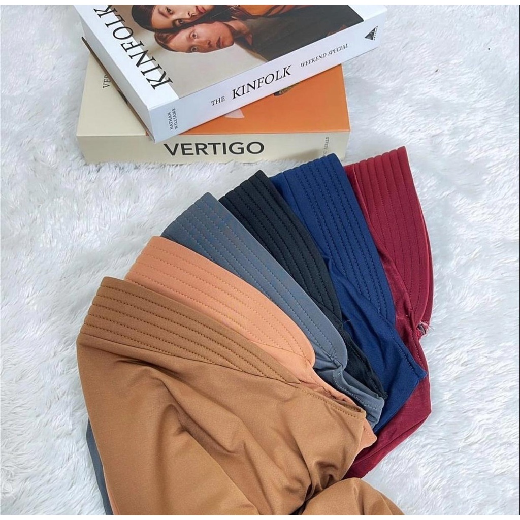 1KG MUAT 12PCS | BERGO SPORT SPORTY TRENDY INSTAN JILBAB PRAKTIS MURAH SIMPEL-6