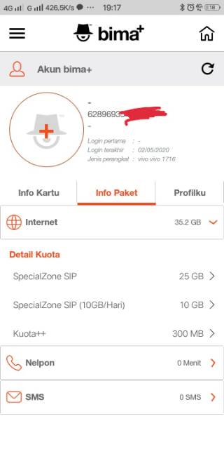 Cara menggunakan kuota special zone sip