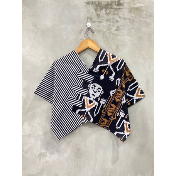 CROP TOP TORAJA TROSO AYAMIA ATASAN BATIK WANITA MODERN-2