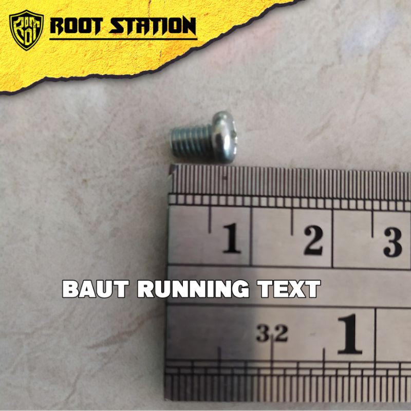 Baut Running Text P10