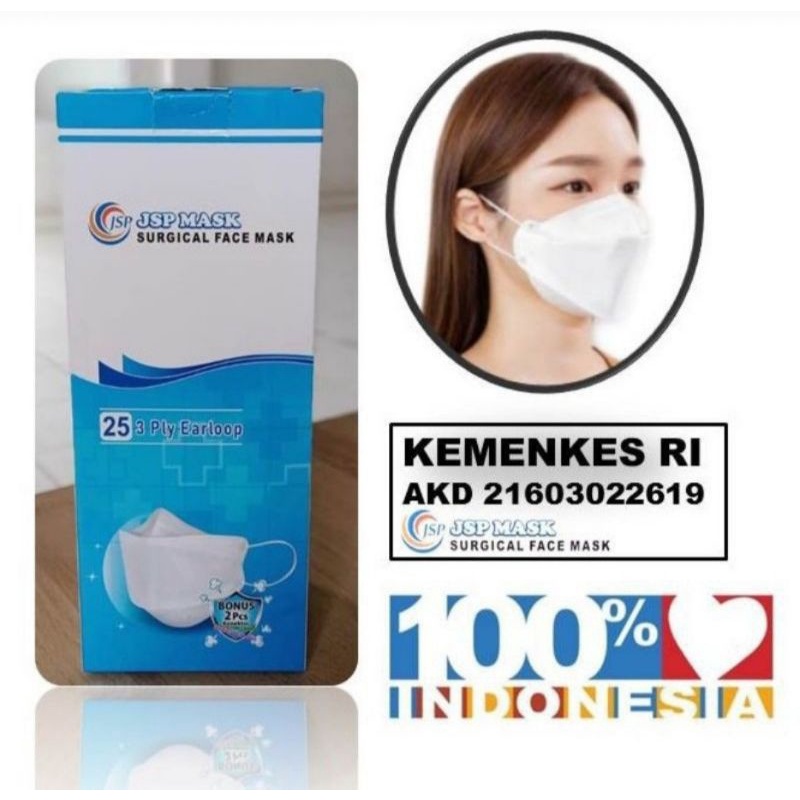 Masker KF94 JSP isi 25pcs/box