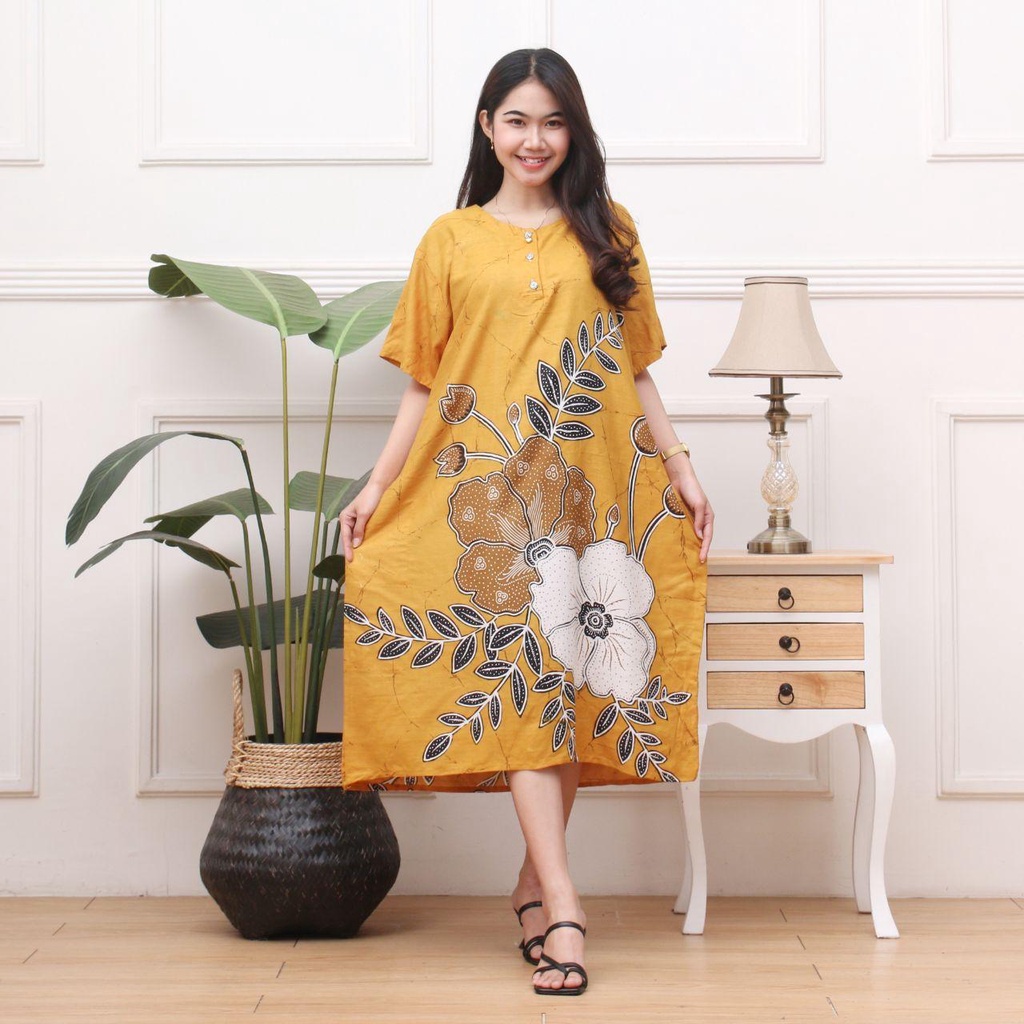 Daster Jumbo BELVA Daster Busui  Daster Cantik  Baju Tidur  Baju santai  Daster Batik