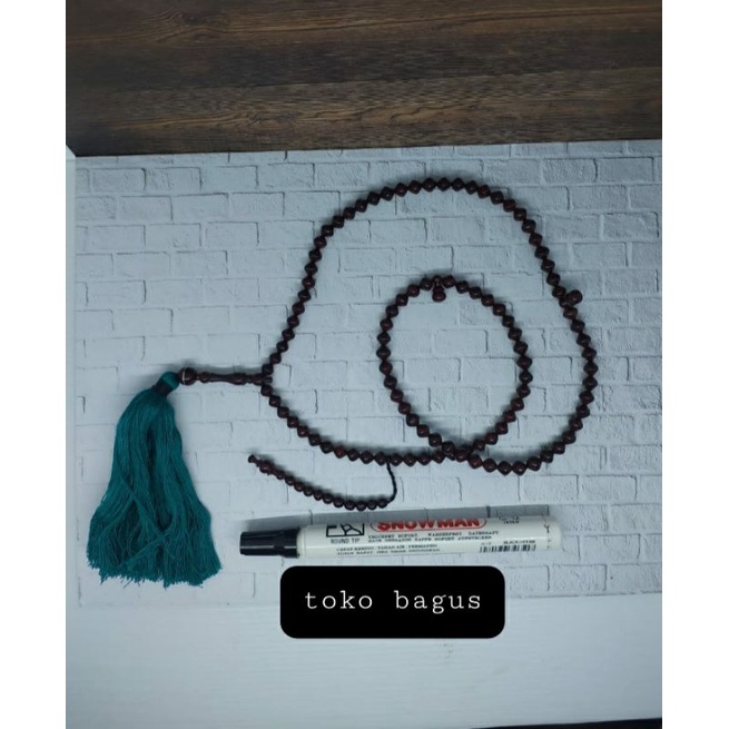 TASBIH KAUKAH KOKKAH MERAH TURKY 99 BUTIR ASLI LANGKA PREMIUM QUALITY