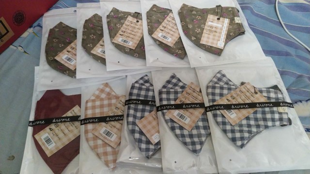 Masker Kain Aesthetic (evoo Design) Gigham Series By Arvore