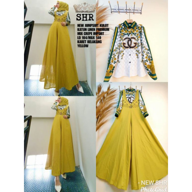 READY ORI SHR NEW JUMPSUIT KULOT LINEN