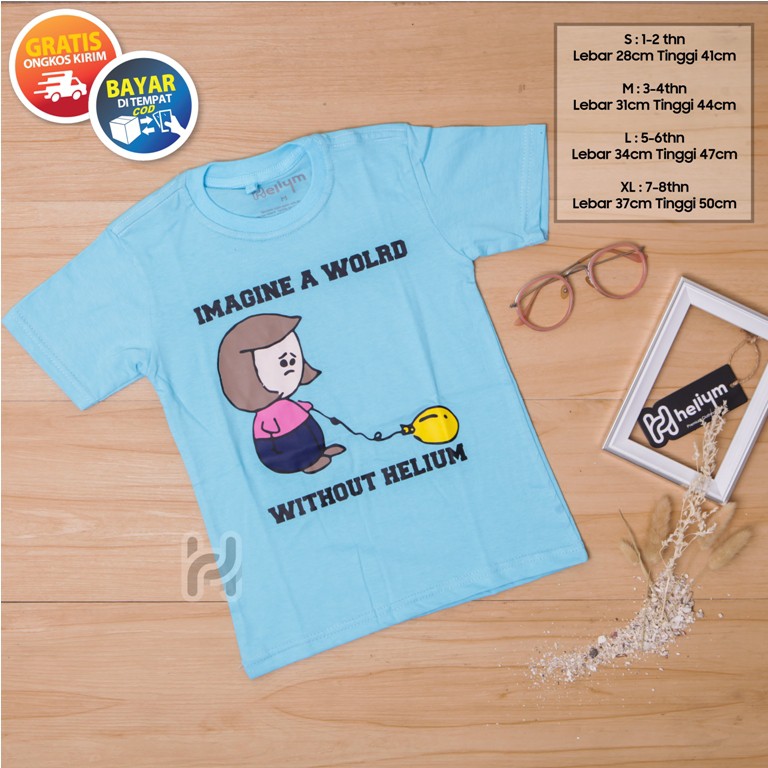 Kaos Premium Anak Amazone Without Helium Terlaris Baju Anak Original Distro