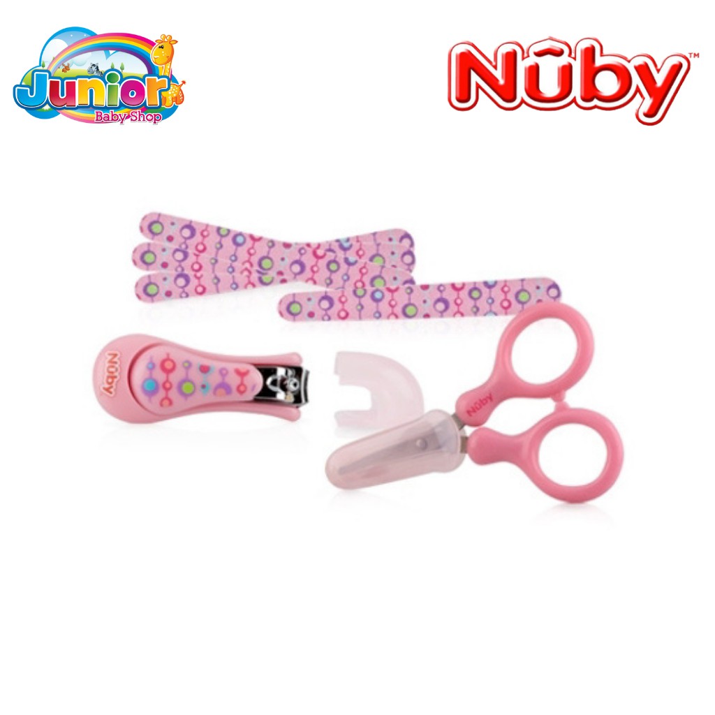 Nuby 8pcs Groom Set Clip Scissors