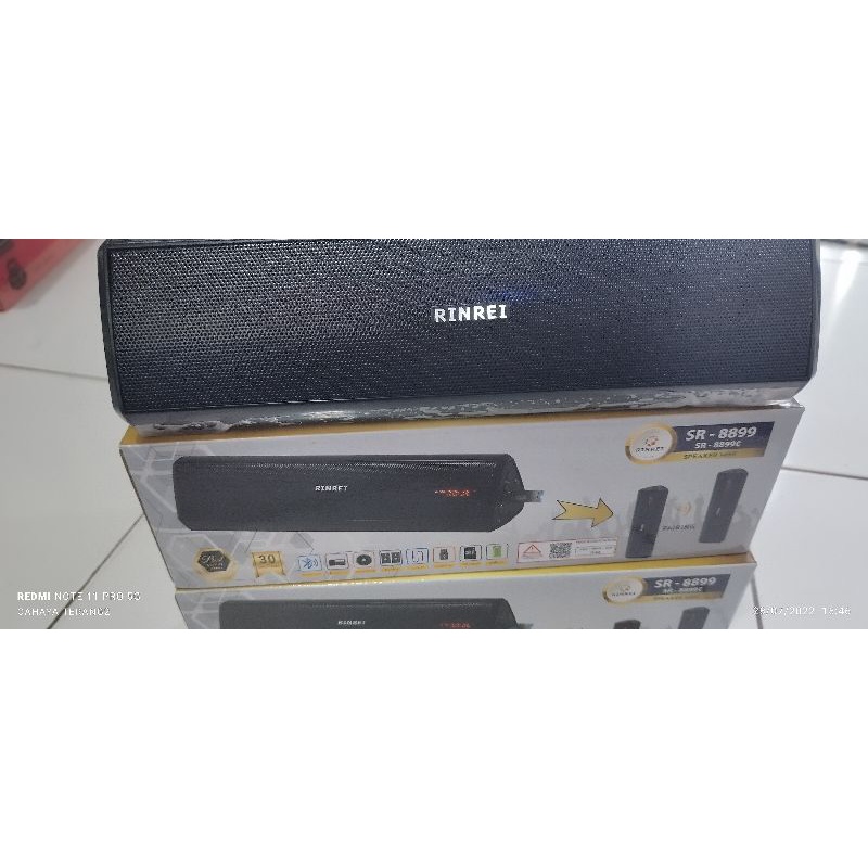 sepeker rinrei mini bisa buat suara pengeras tv sr 8899c