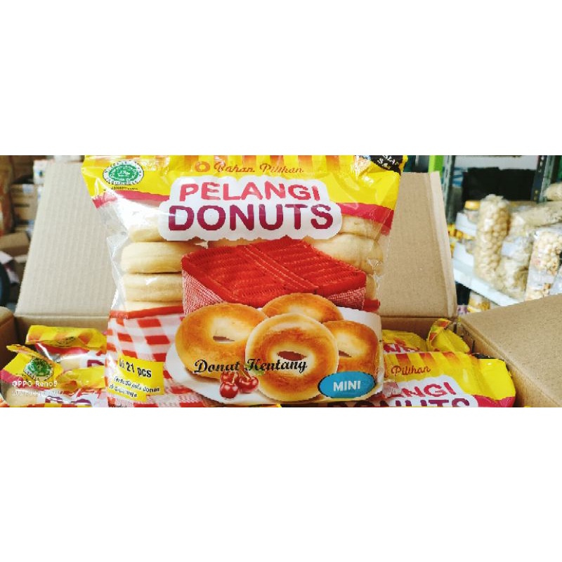 

Donut pelangi isi 21