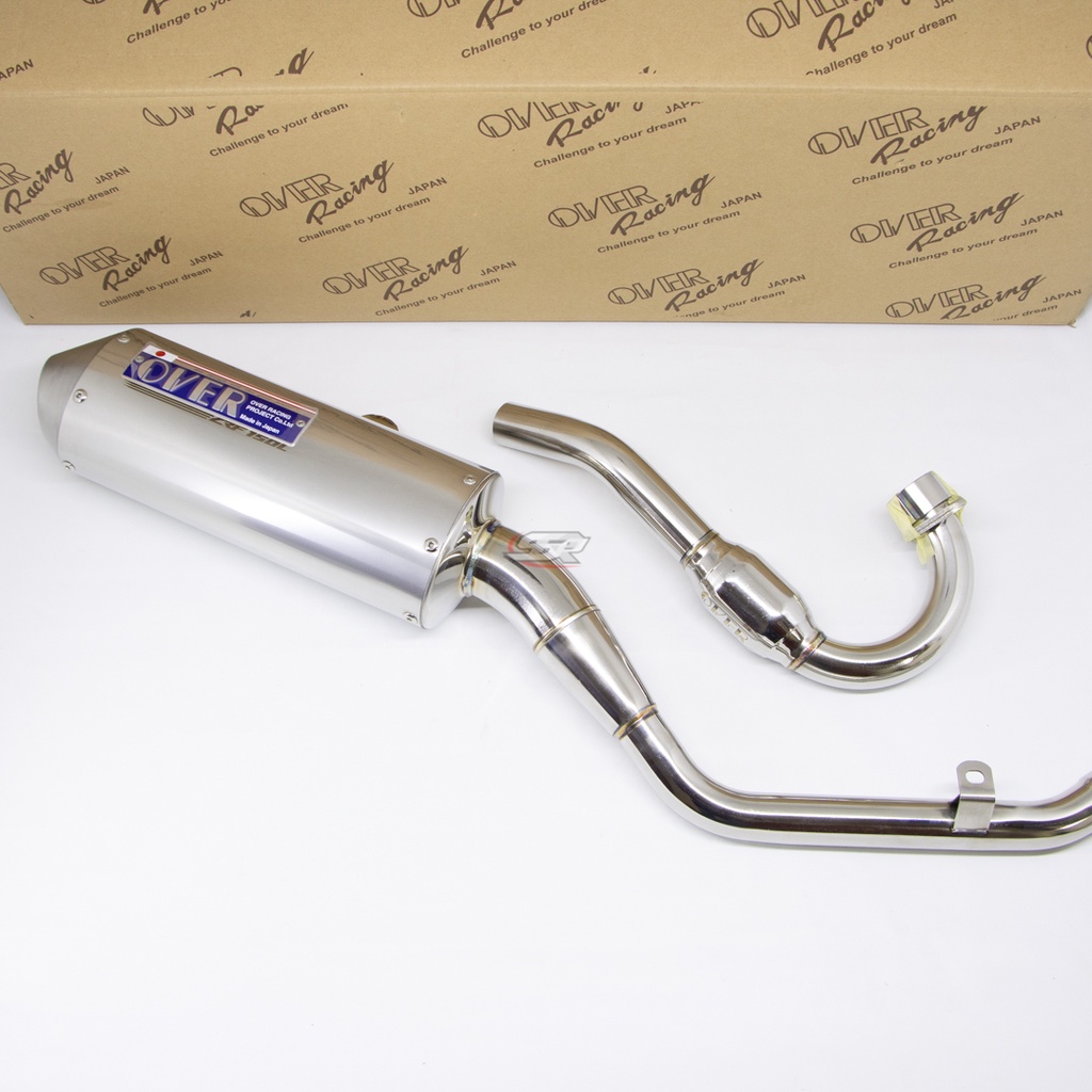 KNALPOT OVER RACING CRF150L CRF 150 FULLSYSTEM