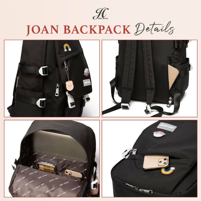 Jims Honey - JOAN BACKPACK - Tas Ransel Unisex