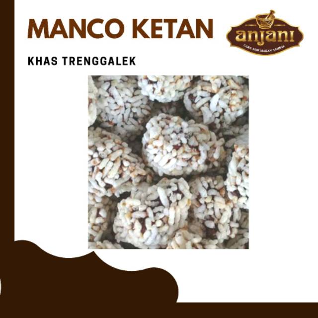 

Manco Ketan Jajanan Camilan Makanan Tradisional Trenggalek 170 gram