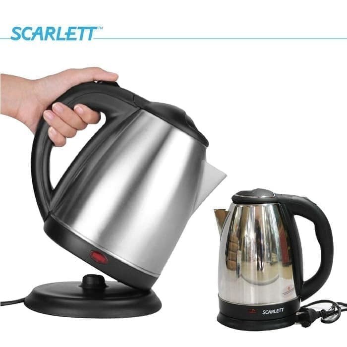 teko listrik  -  teko Electric Kettle 2L - Teko pemanas air - teko portabel