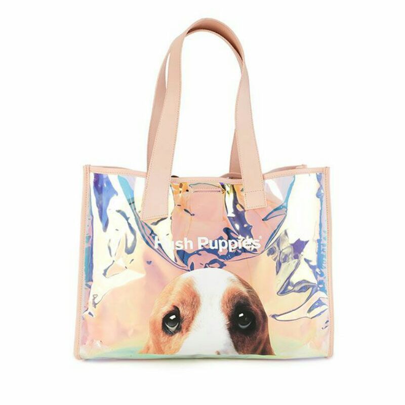 Tas Wanita - hush Puppies - Tote - Mika Lands Silver - Original