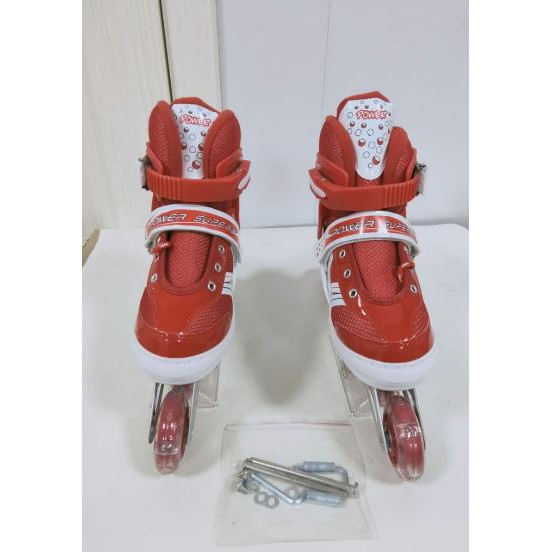 Stok_Terbatas> SEPATU RODA INLINE SKATE POWER KING  111RODA PU/KARET ~