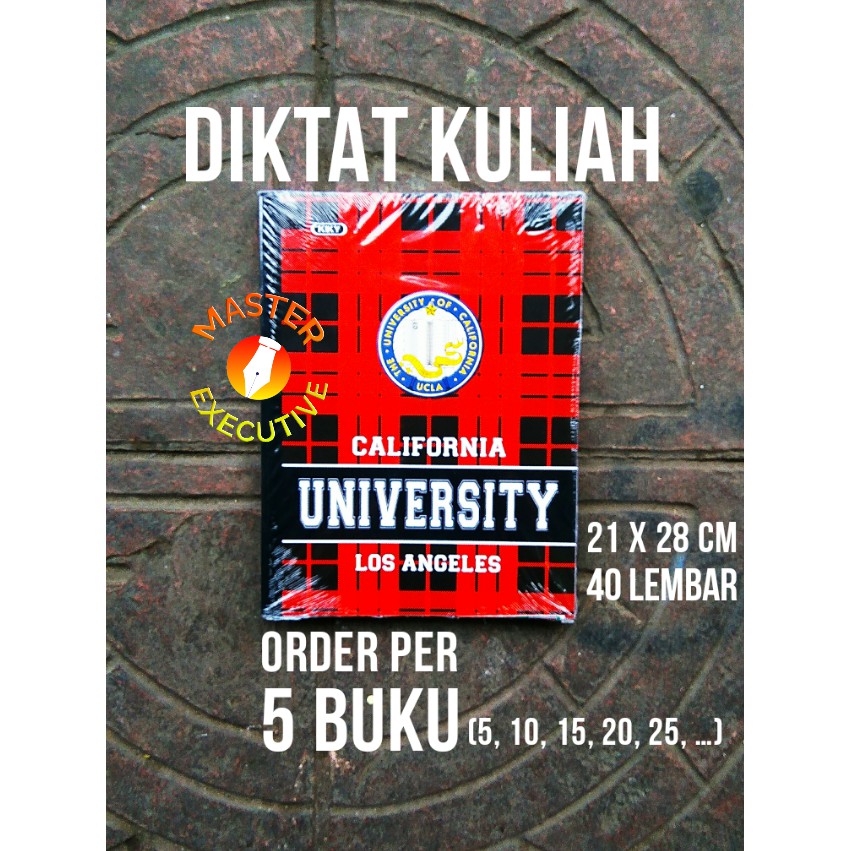 

Kiky Buku Tulis Sekolah Diktat Kuliah 40 Lbr / Kampus University [SALE]off40%