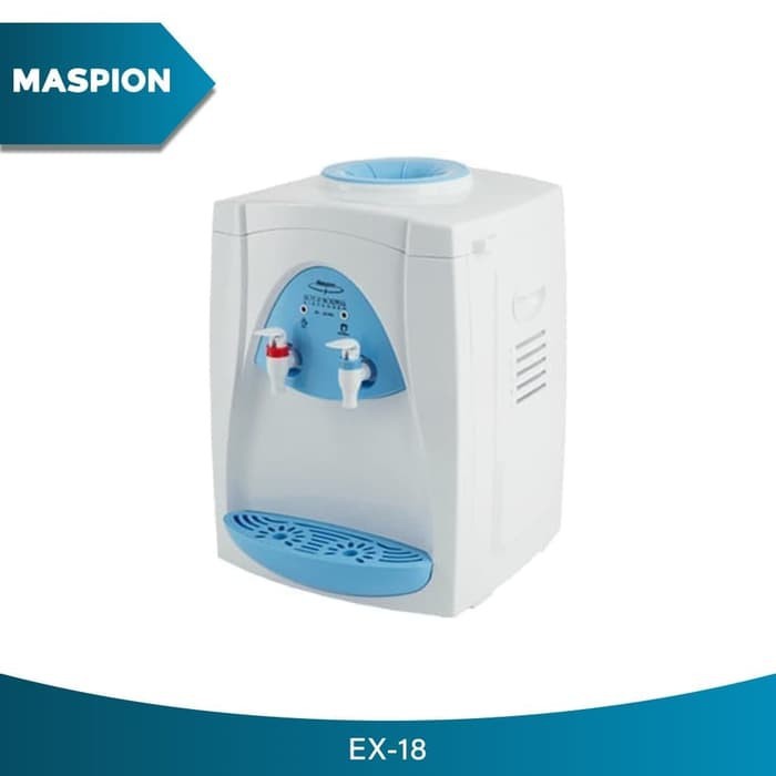 MASPION Dipenser Air Hot &amp; Normal / Tempat Air Galon EX 18 PAS - Garansi Resmi 1 Tahun