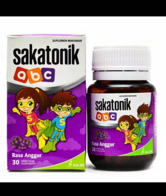 Sakatonik ABC tablet hisap vitamin anak
