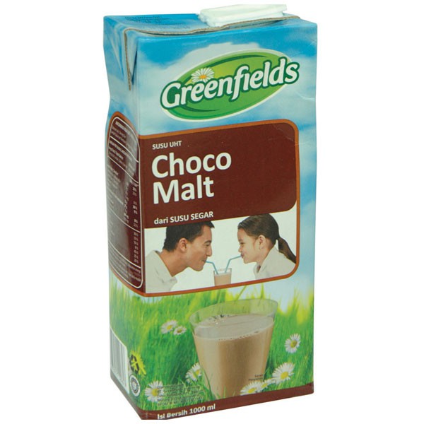 

Greenfields Uht Cho Malt 1000 Ml